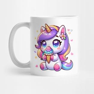 Unicorn Ice Cream Dreams Mug